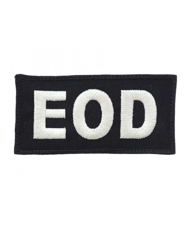 [P0005165] LP EMB MORALEPATCH BLACK EOD