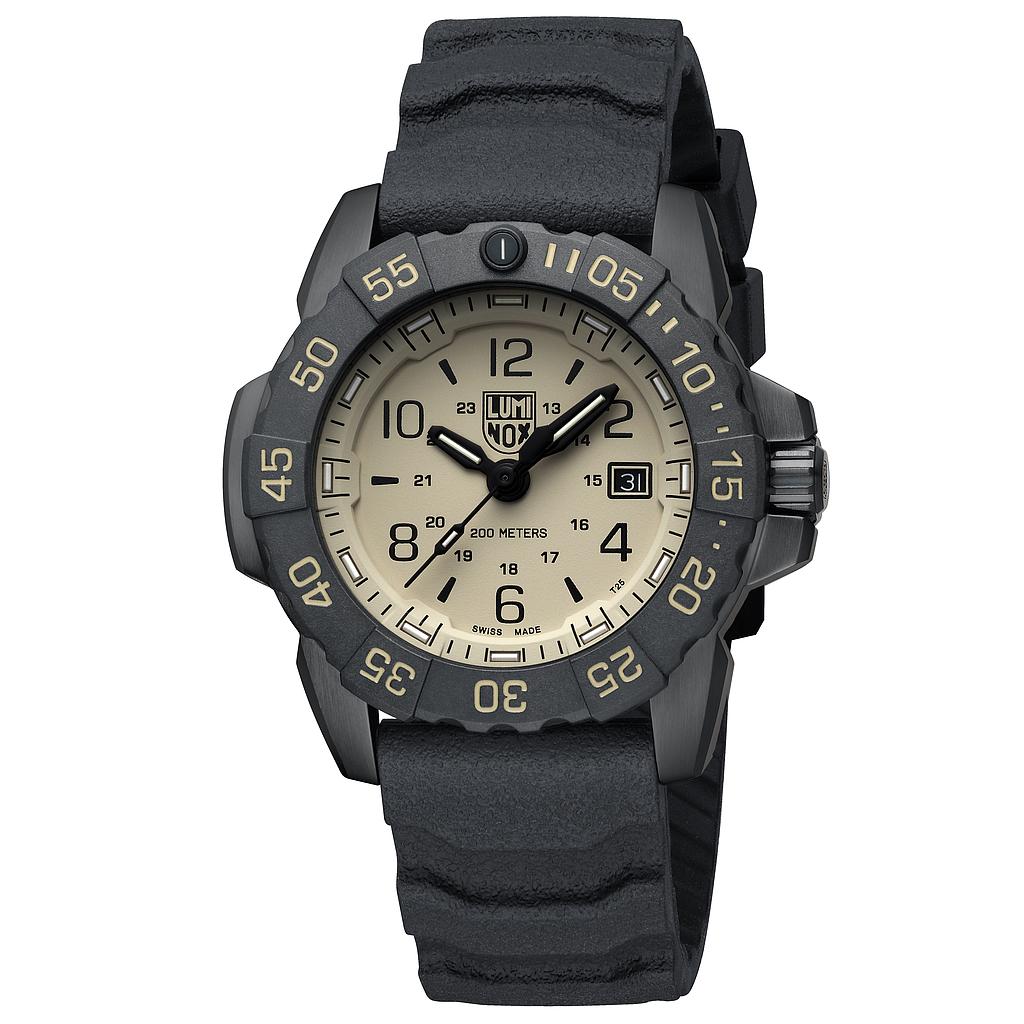 LUM 3251.CBNSF.SET BLK/SAND, RUBBER STRAP