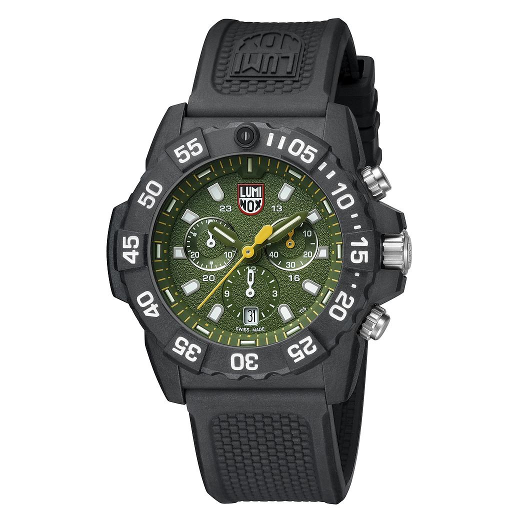 LUM 3597, GREEN/WHITE NBR STRAP