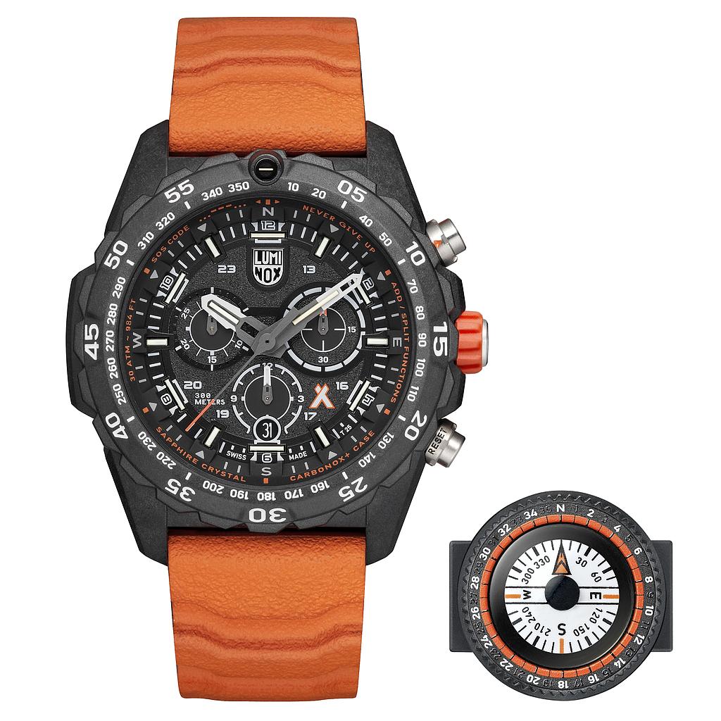 [P0005281] LUM 3749, BLACK/GREY ORANGE EPDM STRAP