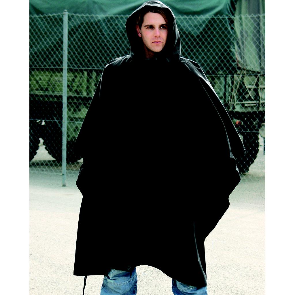 [P0006553] PONCHO R/S SCHWARZ