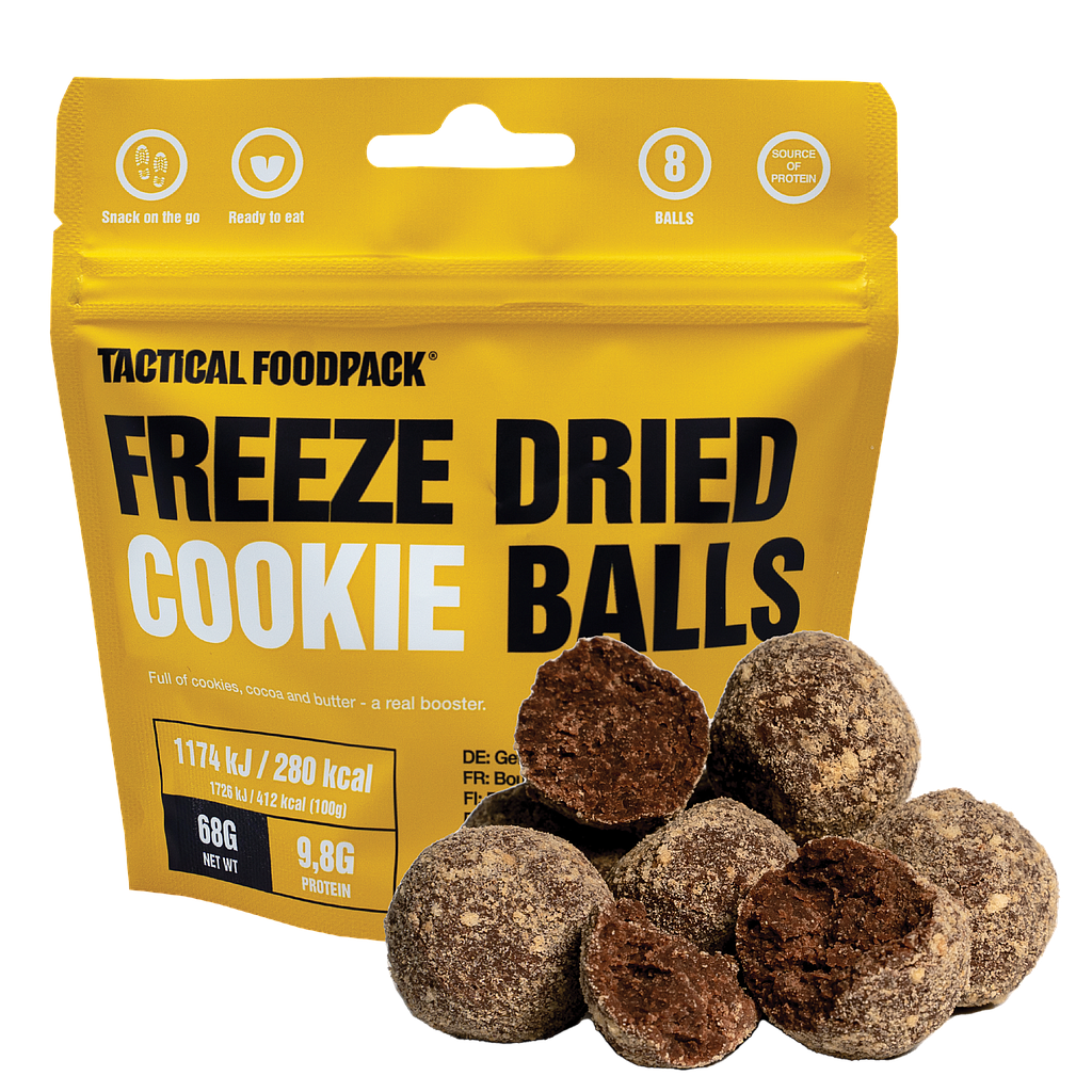 [P0008349] TACTICAL FOODPACK® COOKIE BALLS 68G