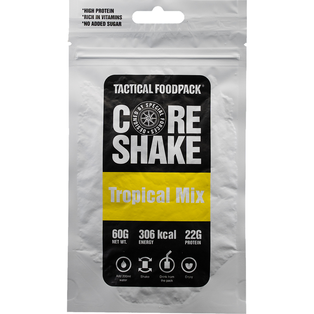 [P0008351] TACTICAL FOODPACK® CORE SHAKE TROPICAL 60G