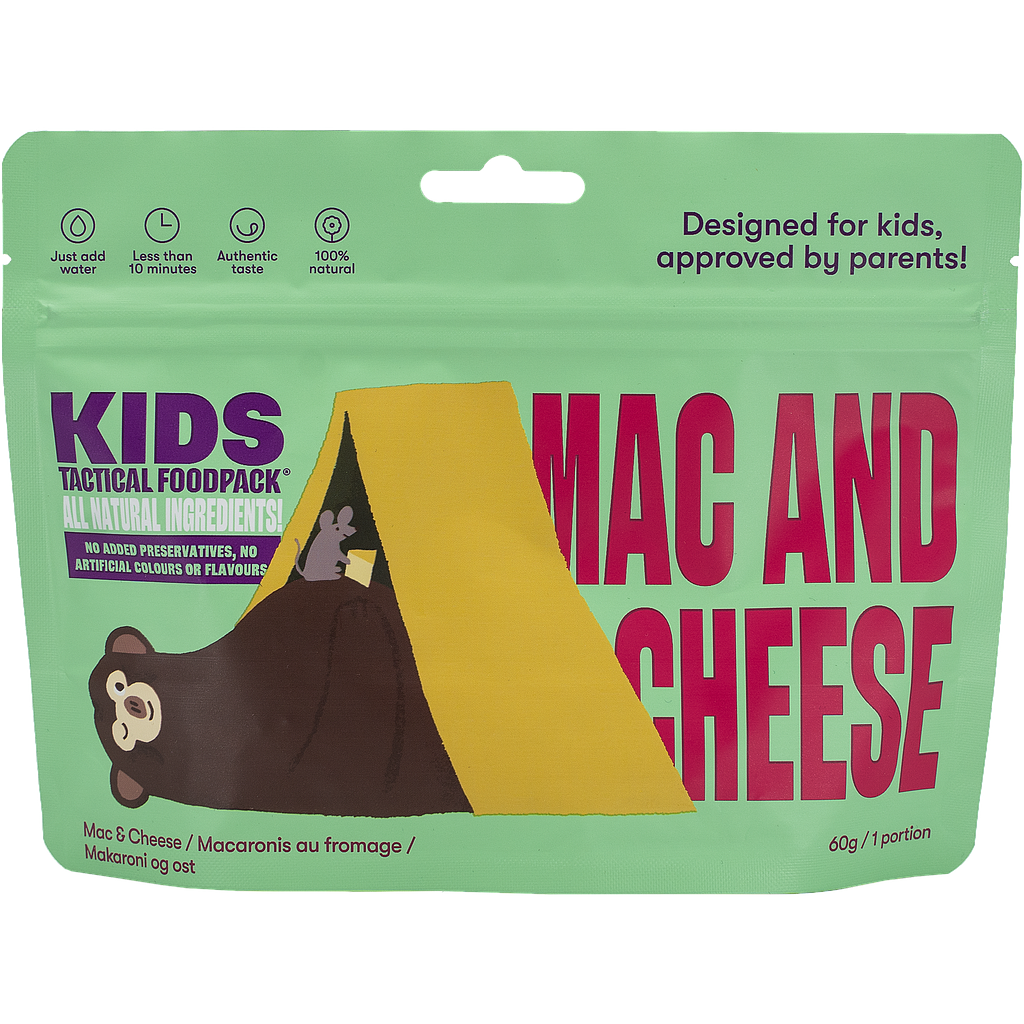 TACTICAL FOODPACK® KIDS MAC AND CHEESE 60G