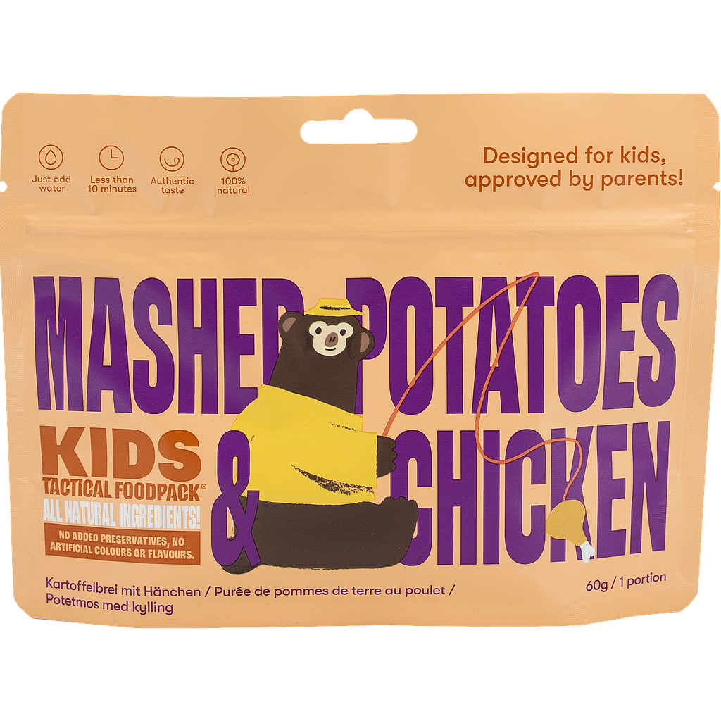[P0008362] TACTICAL FOODPACK® KIDS MASHED POTATOES+CHICKEN 60G