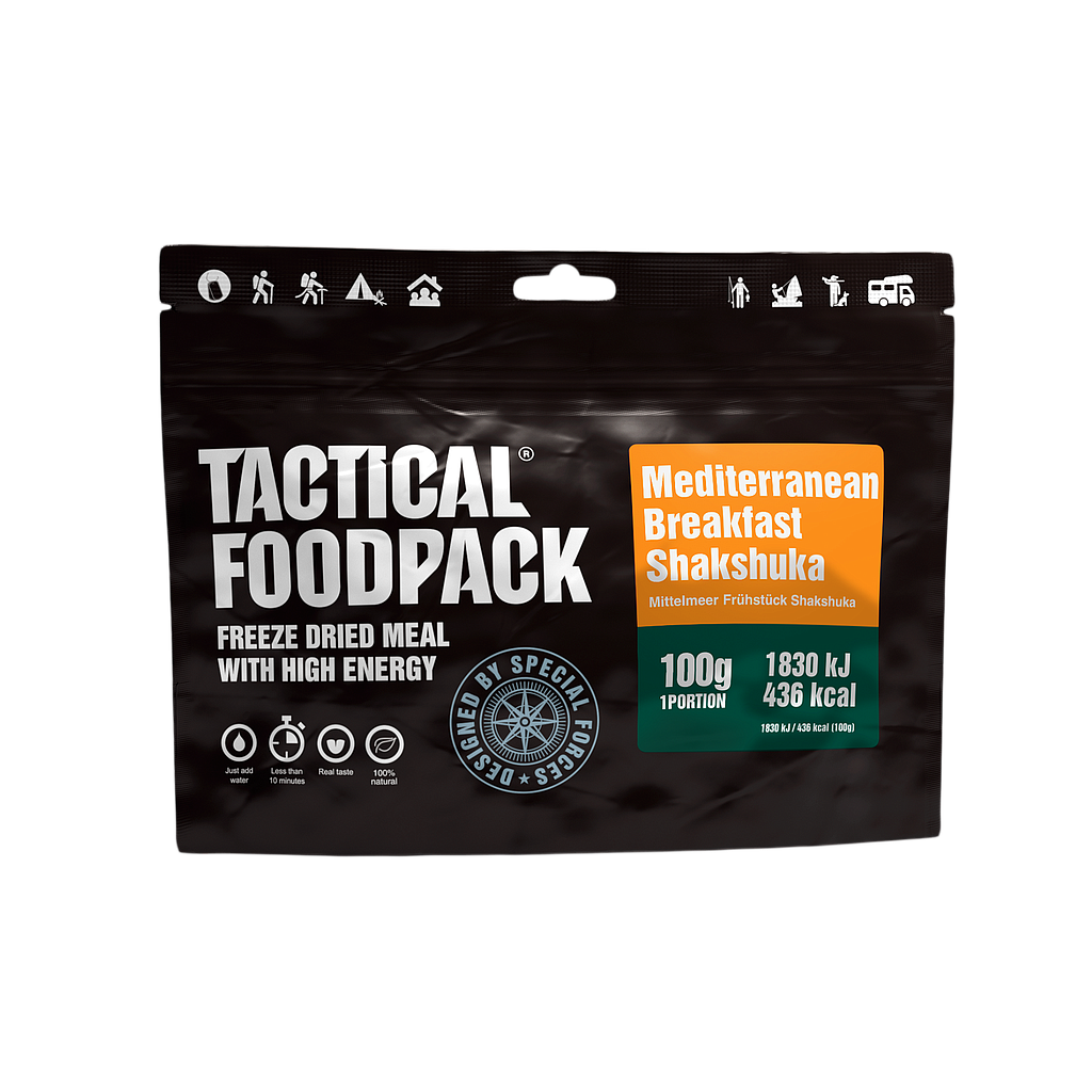 [P0008366] TACTICAL FOODPACK® MEDITERRANEAN BREAKFAST SHAKSHUKA 100G