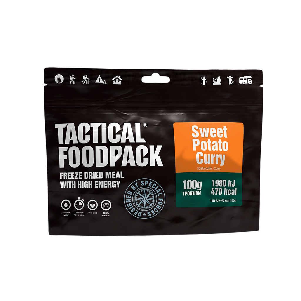 [P0008378] TACTICAL FOODPACK® SWEET POTATO CURRY 100G
