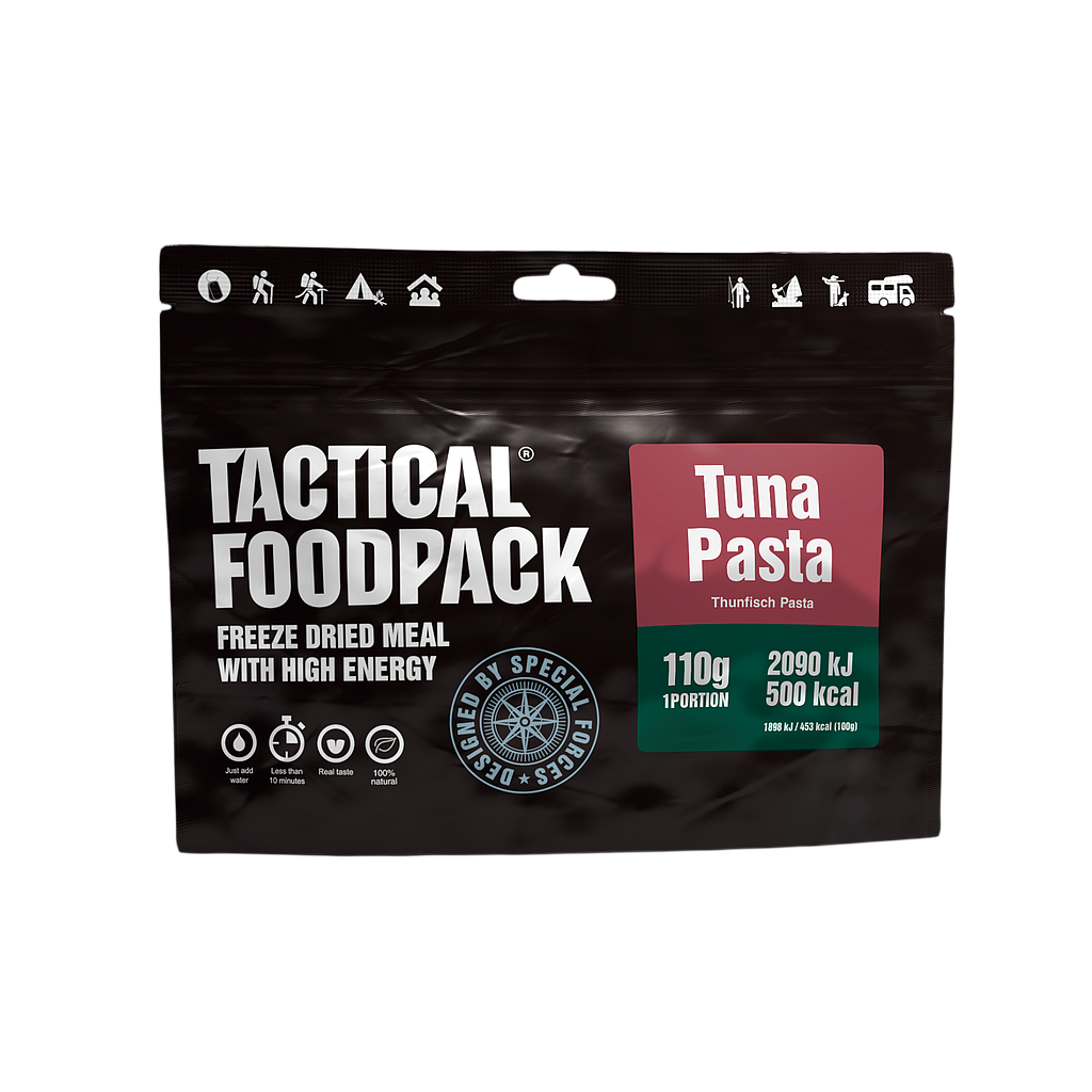 [P0008379] TACTICAL FOODPACK® TUNA PASTA 110G