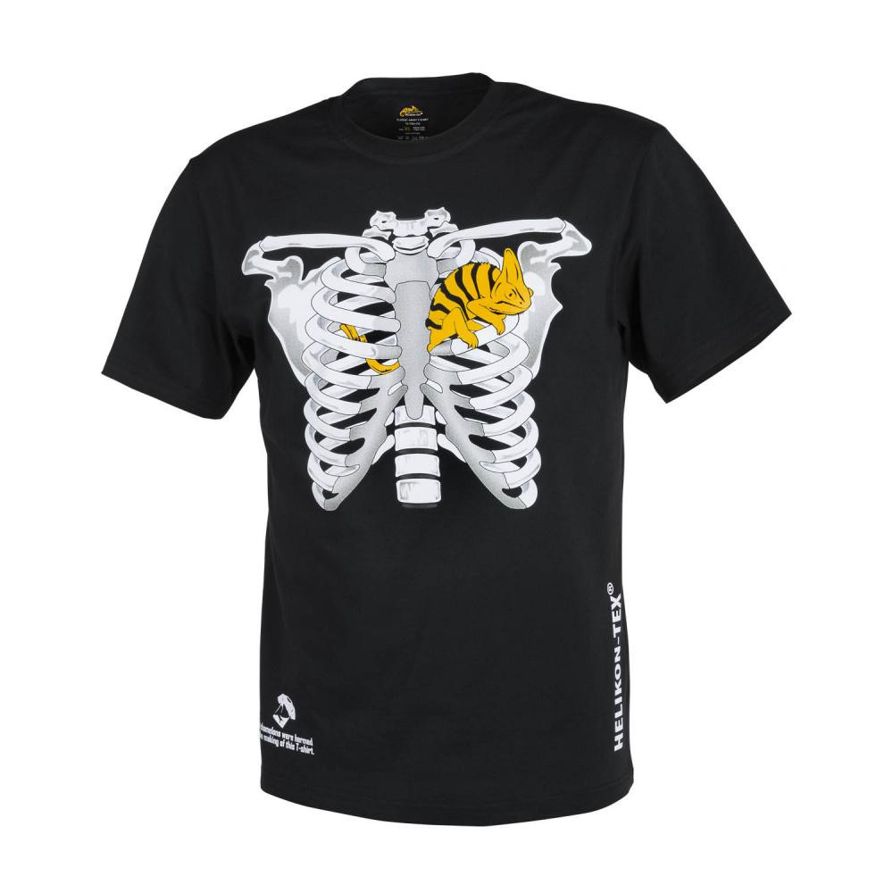 [P0011935-COYOTE-M] T-SHIRT (CHAMELEON IN THORAX)