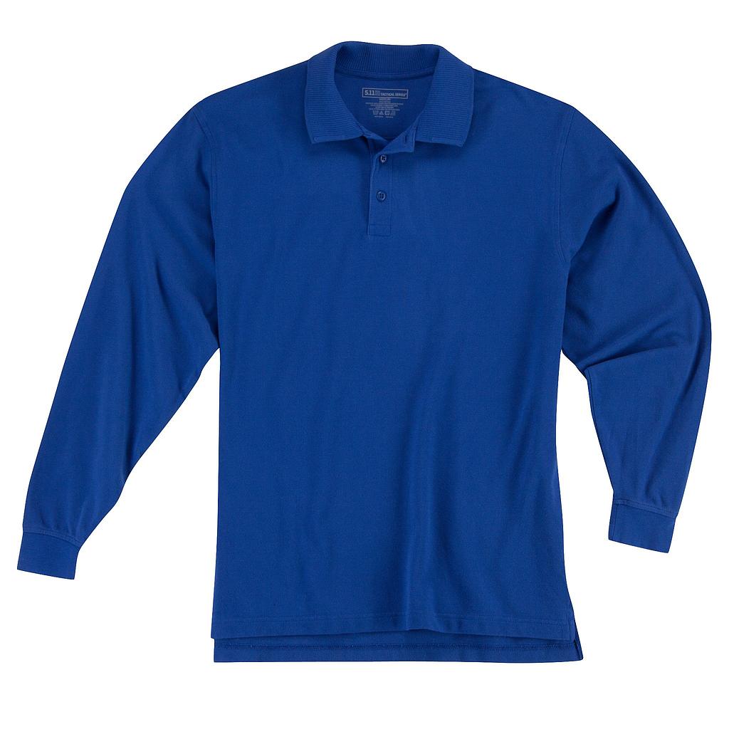 [P0013058-ACADEMY.BLUE-L] PROFESSIONAL L/S POLO (ACADEMY BLUE, L)