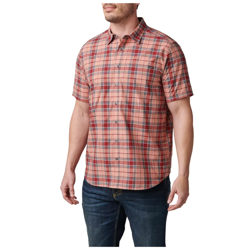 WYATT S/S PLAID SHIRT
