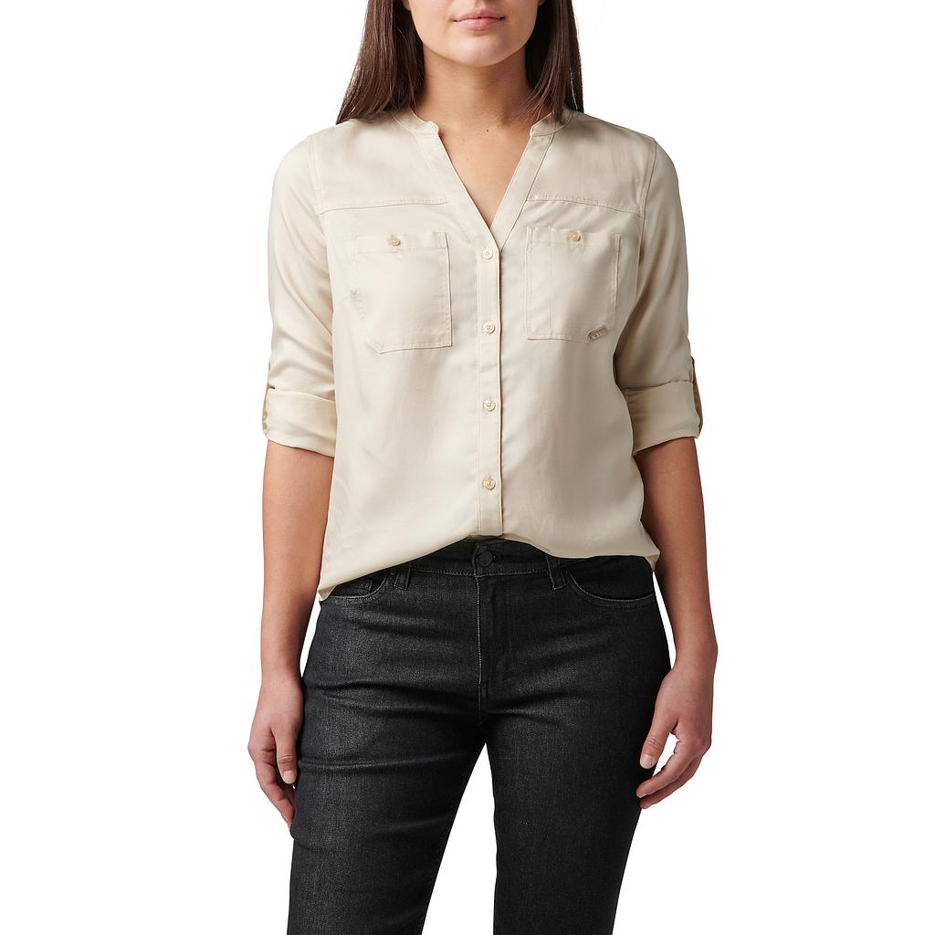 [P0020848-RANGER.GREEN-S] LESLIE L/S SHIRT (RANGER GREEN, S)