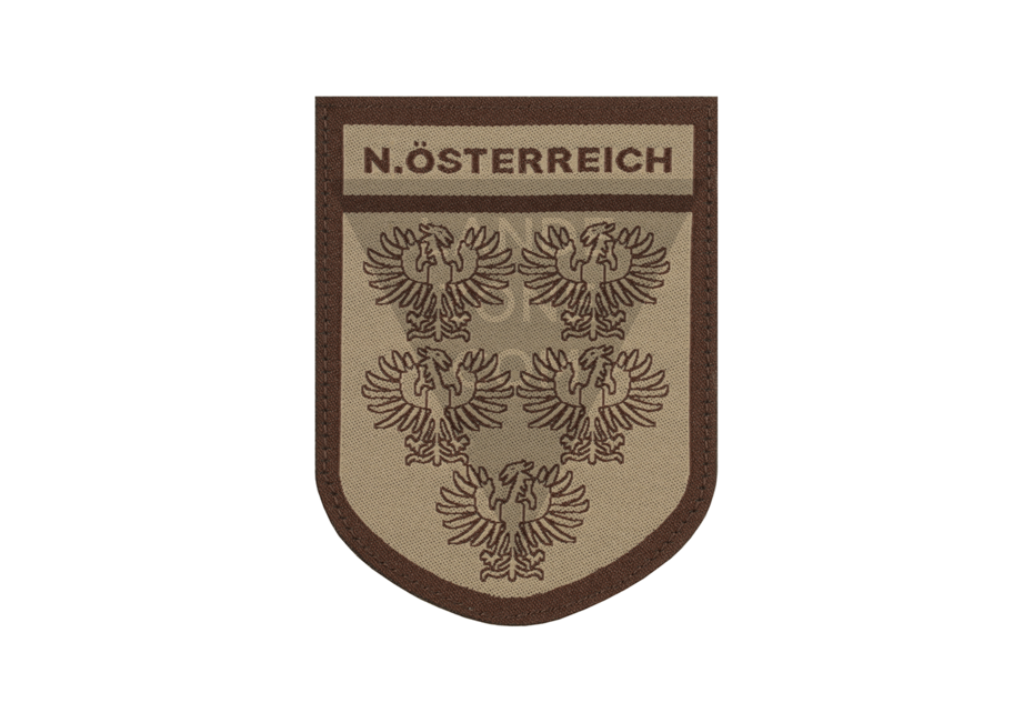 [P0025515-DESERT] NIEDERÖSTERREICH SHIELD PATCH