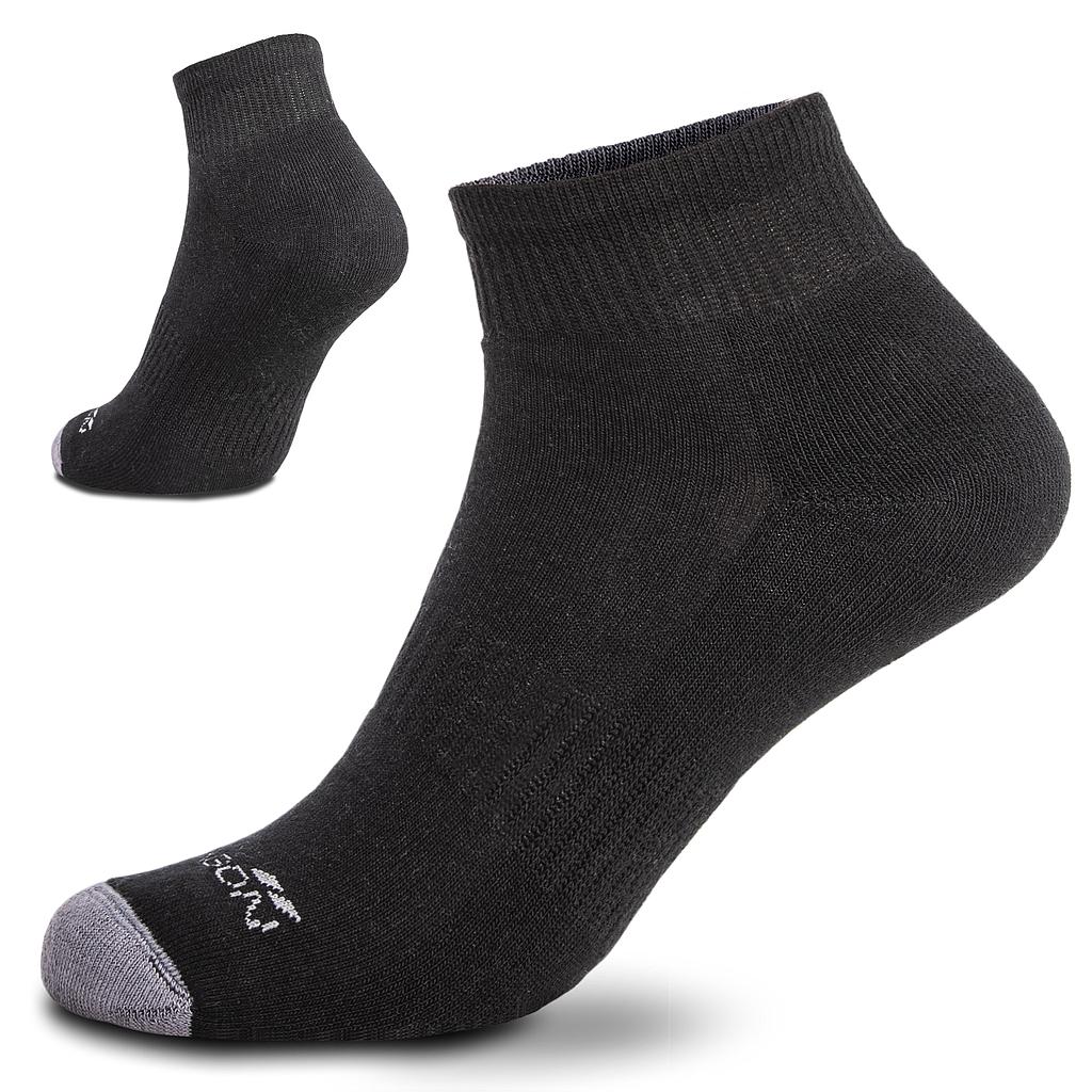 [P0025858-BLACK-42-44] LOW CUT SOCKS (42-44)